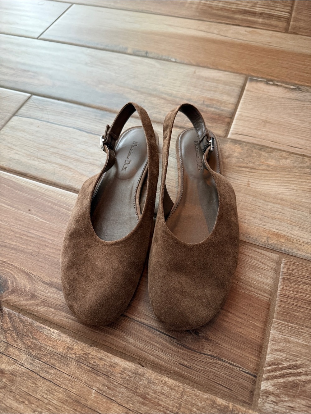 Mossimo Dutti Suede Slingback Ballet Flats 40